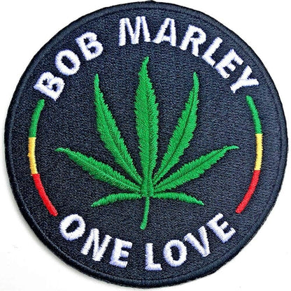 Bob Marley Marijuana Leaf Patch New Rock Band Iron-on Embroidered Iron on