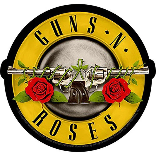 Sticker Guns n Roses Bullet 4.5x4.5  C&D Vinyl Decal Stickers