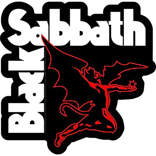 Sticker Black Sabbath Demon 4.5x4.5 - C&D Vinyl Decal Stickers