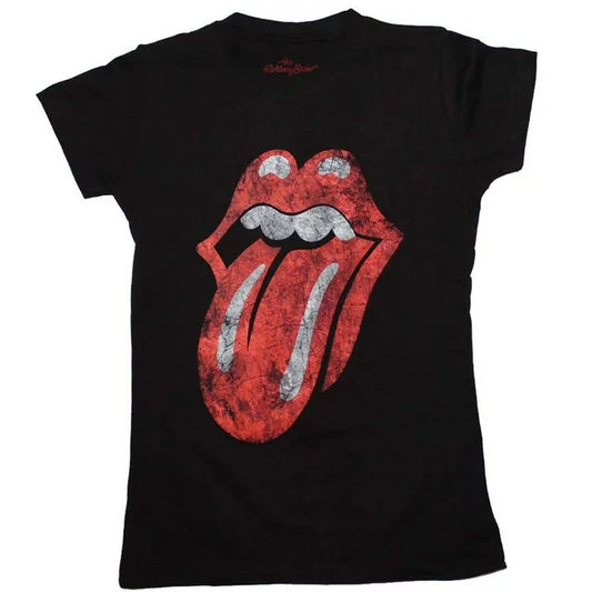 the Rolling Stones Womens/Juniors Tongue Tshirt