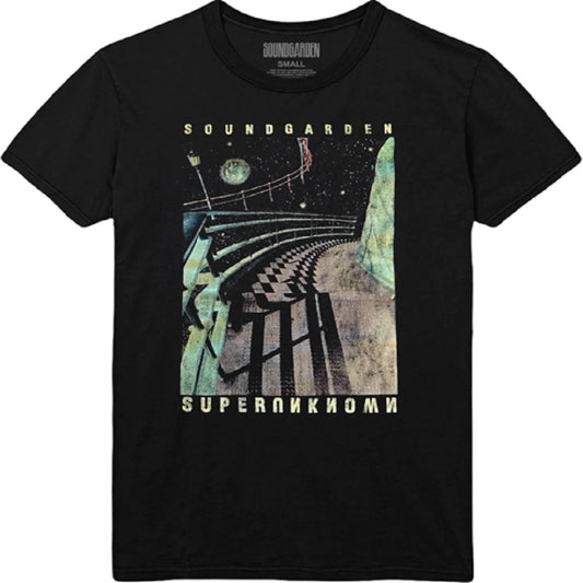 Soundgarden Staircase Mens T-shirt Glows in the Dark