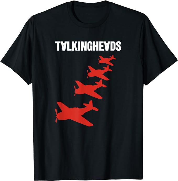 Talking Heads 4 Planes Tshirt – Vintage Merch