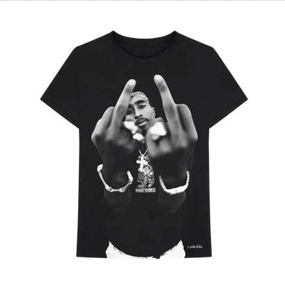Tupac Middle Finger Tshirt
