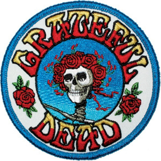 Grateful Dead Bertha Patch New Rock Band Iron-on Embroidered Iron on