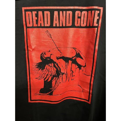 Vtg Dead And Gone punk band t-shirt - single stitch - LOVE