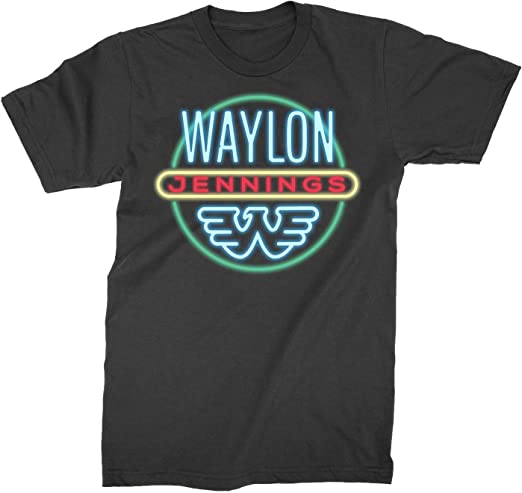 Waylon Jennings 79 Mens T-shirt Officially Licensed