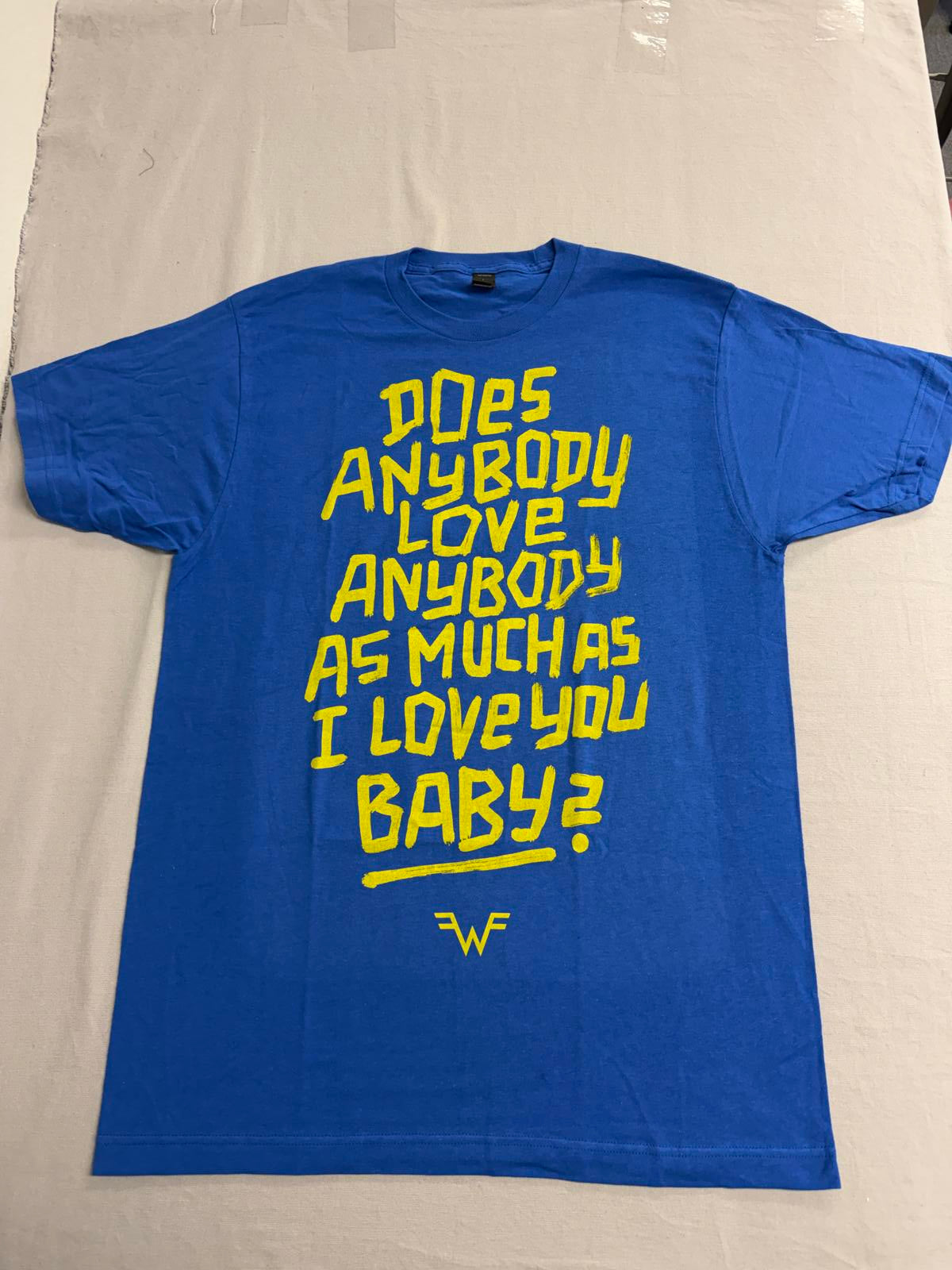 Weezer LA Girlz T-shirt White Album Promo Tee