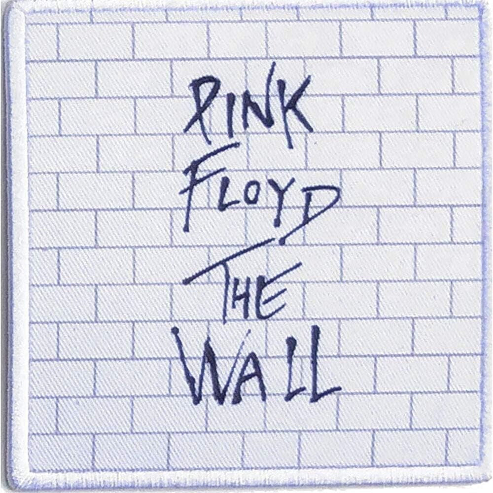 Pink Floyd The Wall Square Patch New Rock Band Iron-on Embroidered Iron on