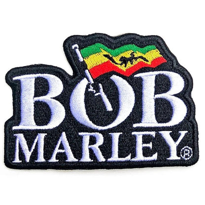 Bob Marley Flag Patch New Rock Band Iron-on Embroidered Iron on