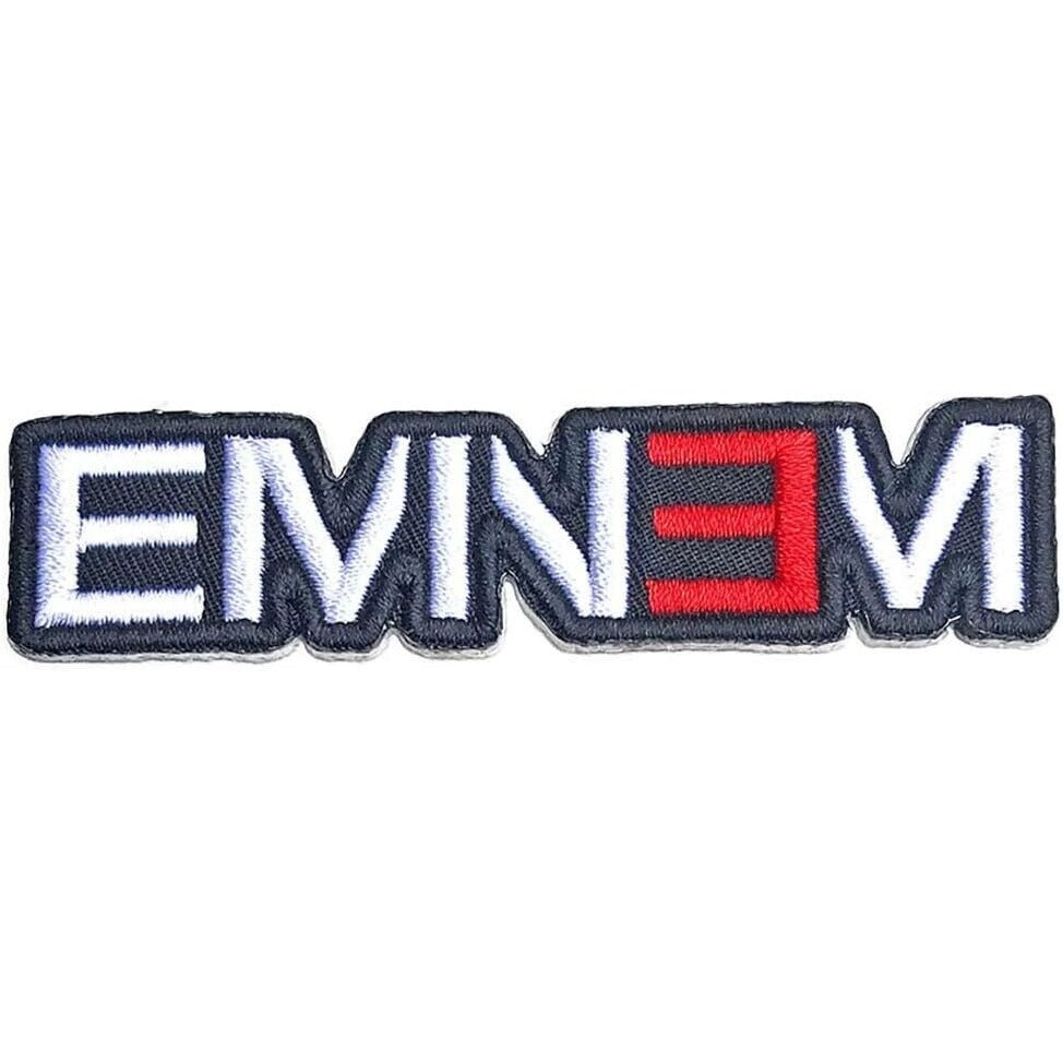 Eminem Text Multi-Color Patch New Rock Band Iron-on Embroidered Iron on