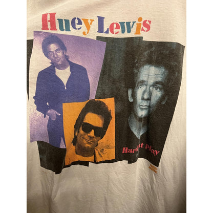 Huey Lewis and the News T-shirt - Tour 1991 Hard at Play -XL