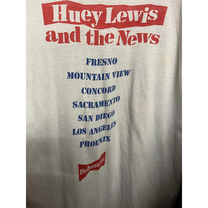 Huey Lewis and the News T-shirt - Tour 1991 Hard at Play -XL