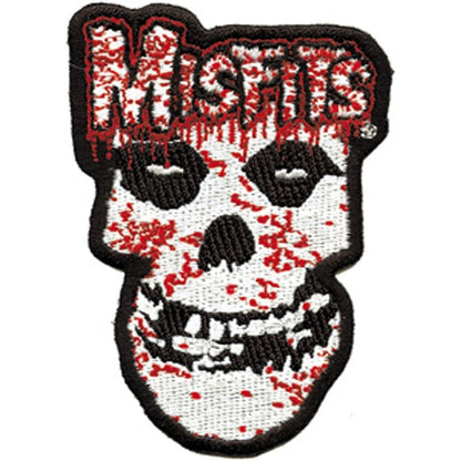 Misfits Bloody Fiend Patch New Rock Band Iron-on Embroidered Iron on