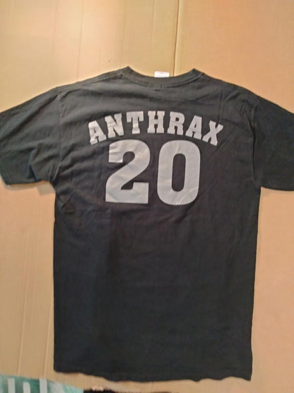 Anthrax Band Shirt - Anthrex Blade Jersey Tee #20 - M