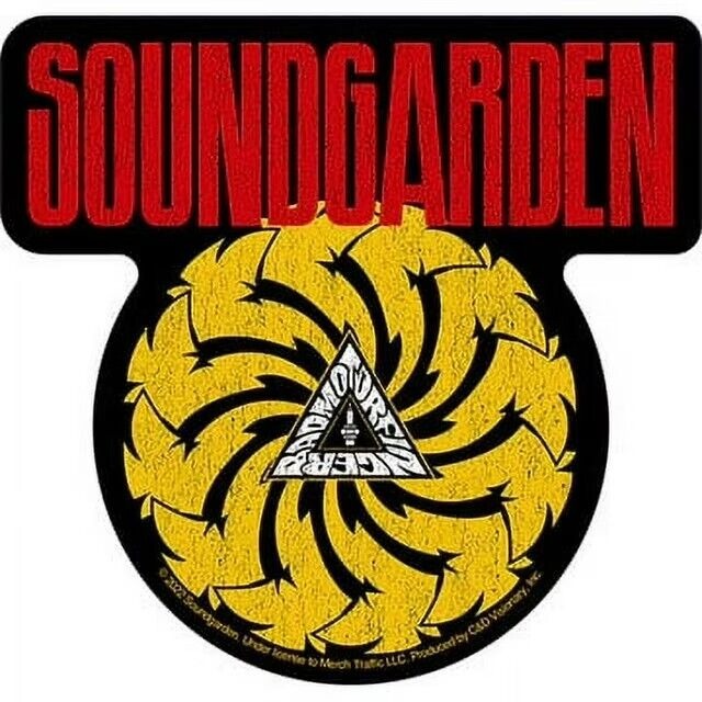 Sticker Soundgarden Bad Motorfinger 5x4.5 C&D Vinyl Decal Stickers