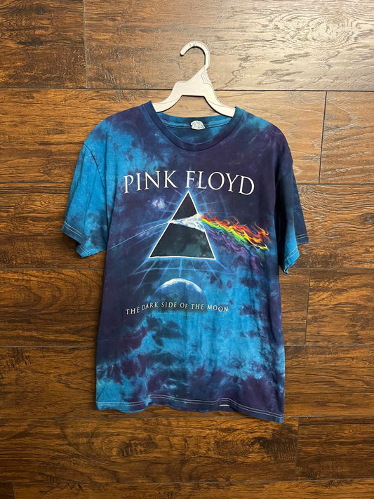 Pink Floyd Dark Side of the Moon Tie Dye - M