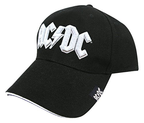 AC/DC Hat Logo Cap Velcro- Officially Licensed – Vintage Merch