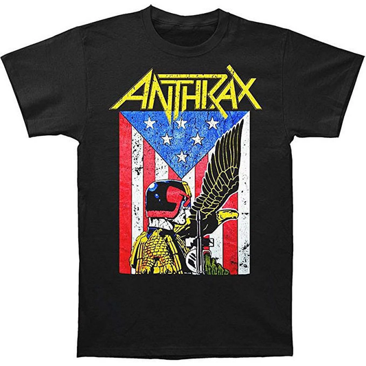 Anthrax I am the Law Judge Dredd T-shirt