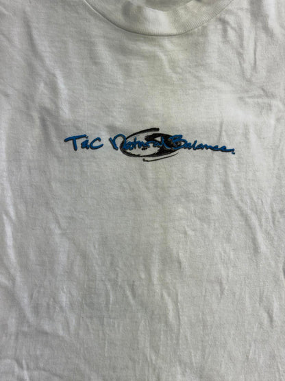 Vintage 90s T&C Surf T-shirt Town Country Balance Yin Yang