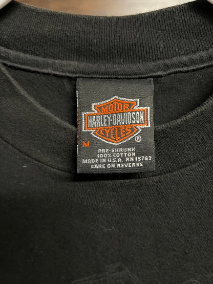 VTG Harley Davidson T-shirt Fat Boys Rule 1998 Tee -M