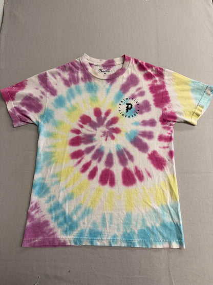 Primitive Skateboard Tee - Primitive Tie Dye Tee - M
