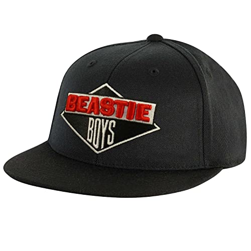 Beastie Boys Flat Brim Hat Logo Cap Snapback- Officially Licensed