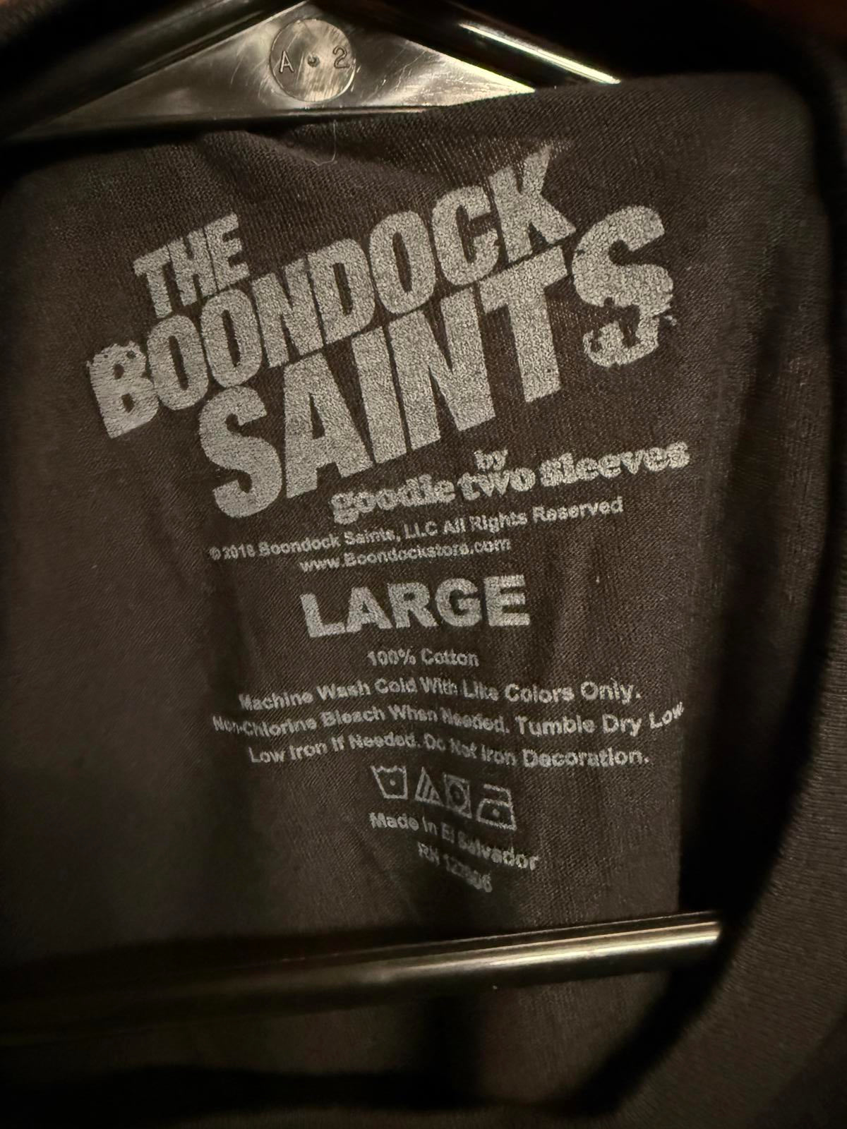The Boondock Saints Movie T-shirt A Fire Fight Scene Tee