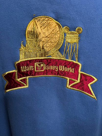 VTG Walt Disney World Epcot Crewneck Mickey Sweatshirt L/XL
