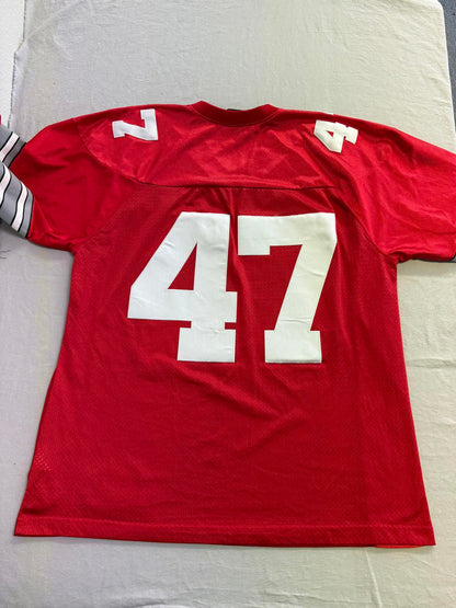 Ohio State University Jersey AJ Hawk #47 Stitched Nike XL
