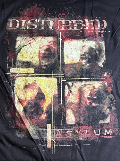 Disturbed T-shirt ASYLUM Shirt - 2 Sided 2010