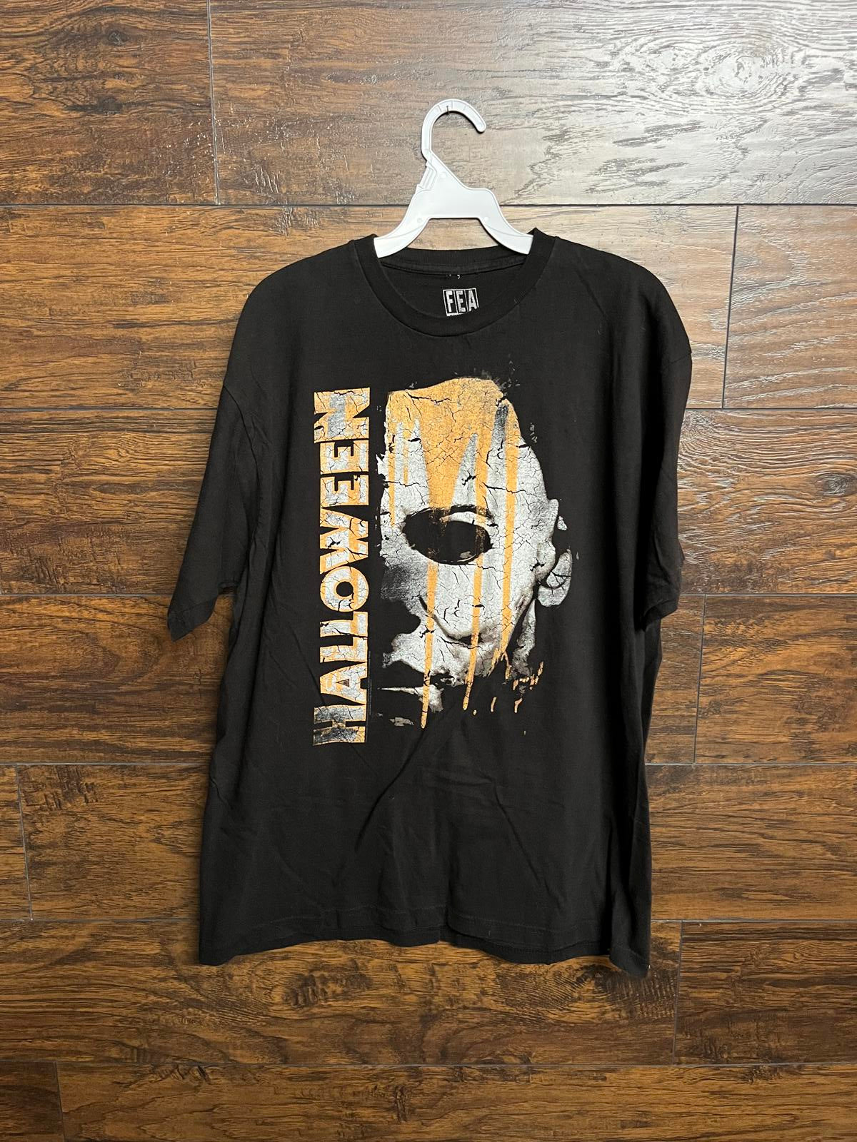 Halloween Movie Tee Michael Myers Face T-Shirt XL