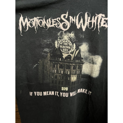 Motionless in White Tour 2018 T-shirt Scranton Electric City - S