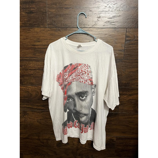 Vintage Tupac T-shirt - Only God Can Judge Me 2XL