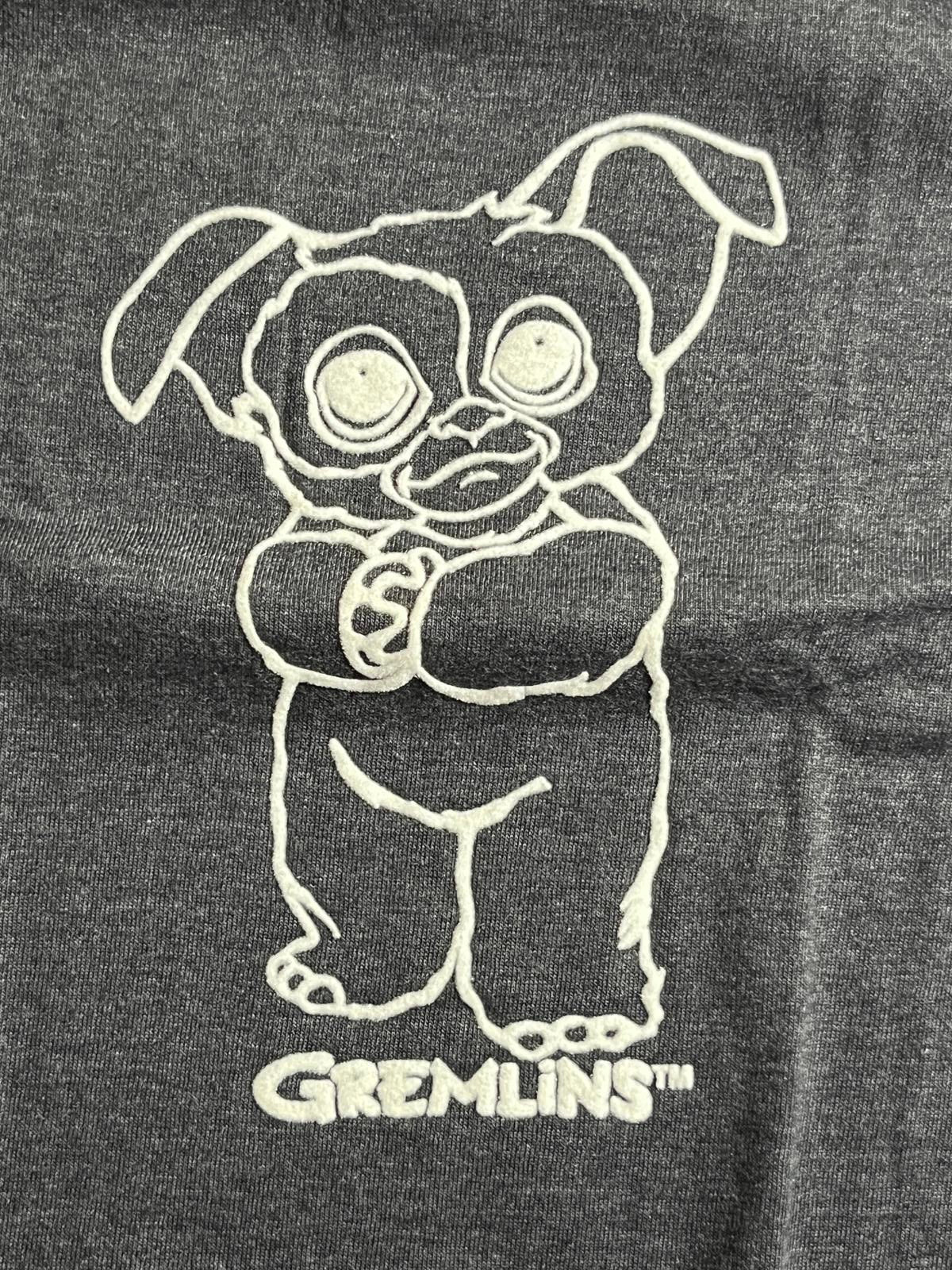 Vintage Ringer Shirt Gizmo Gremlins Movie -  Juniors XXL