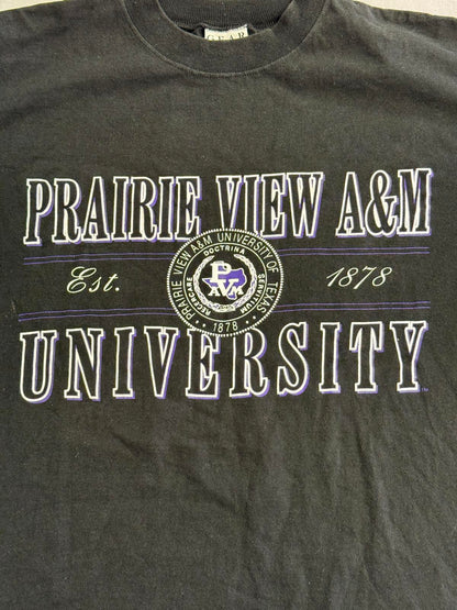 VTG Prairie View A&M University T-shirt HBCU Made in USA L