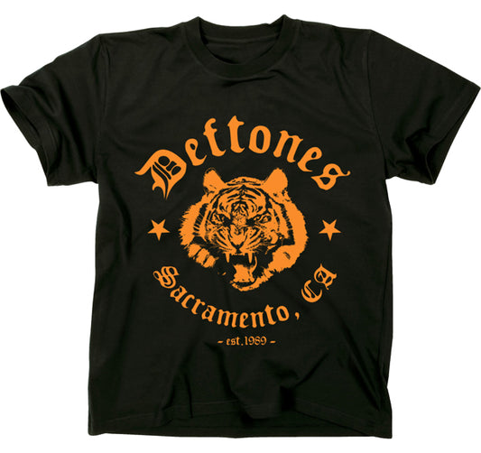 Deftones Tiger Sacramento Est. 1989 T-shirt Official