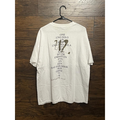 Vtg U2 Smell the Flowers T-shirt - One 1991 Single Stitch XL