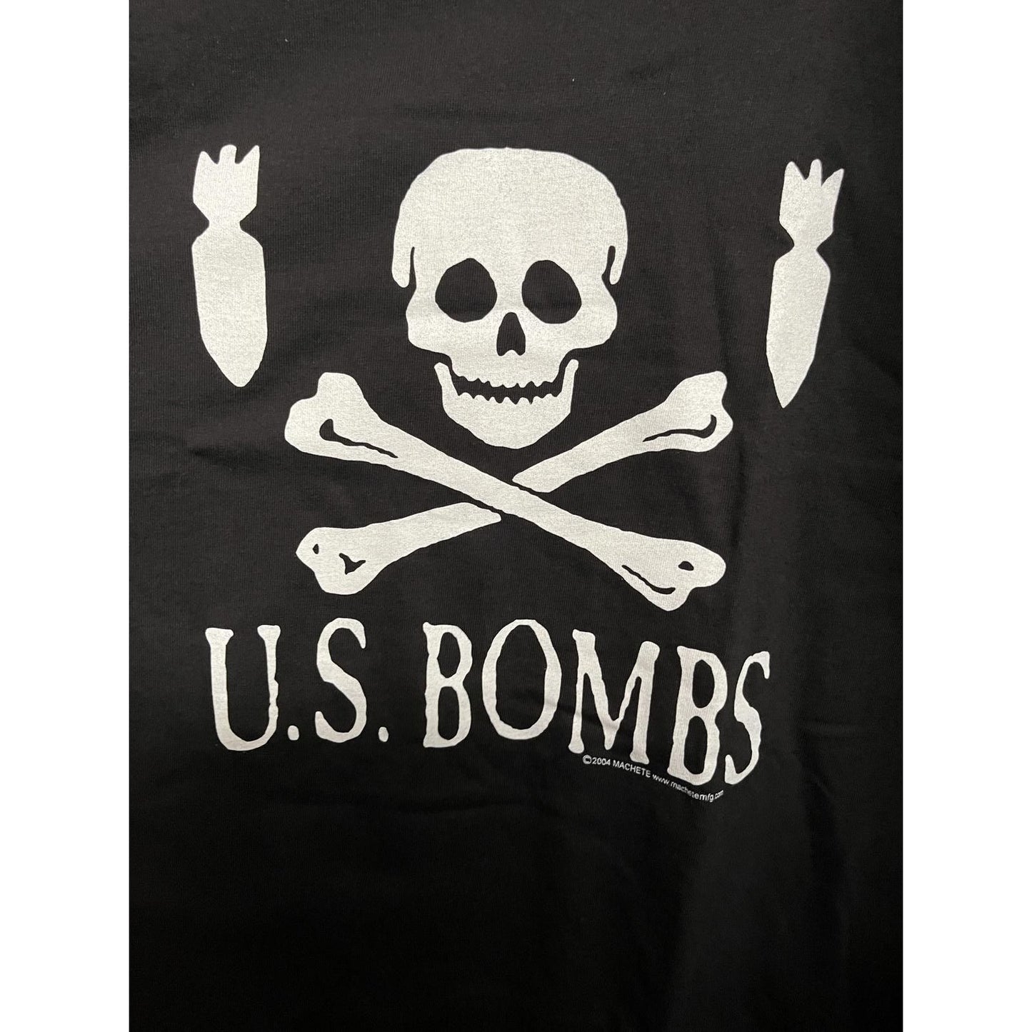 Vintage U.S. Bombs T-shirt - Orange County Punk Band Shirt-S