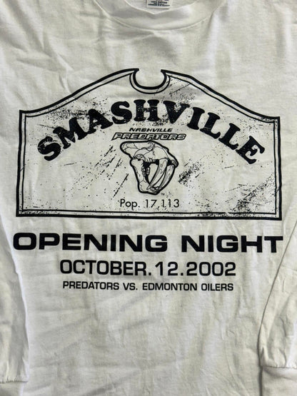 Vintage NHL Nashville Predators Longsleeve T-shirt 2002 XL