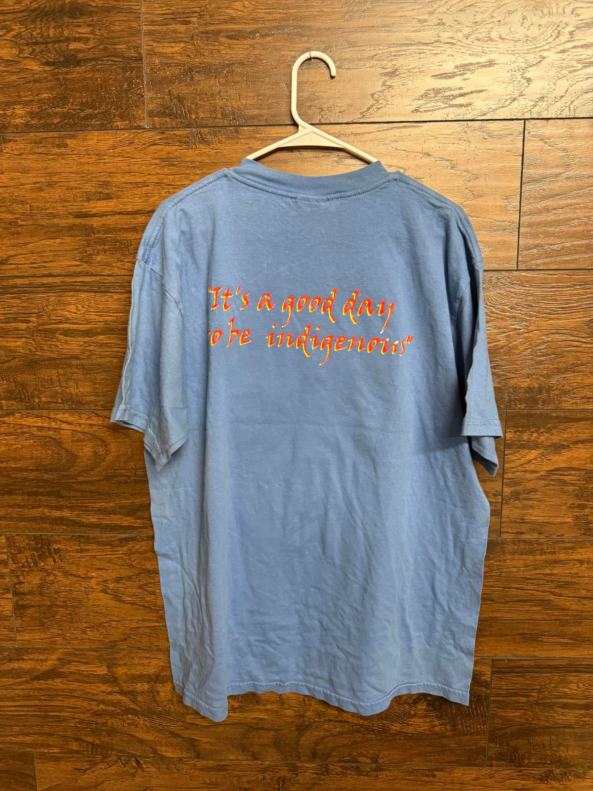 Y2K Frybread Power T-shirt Smoke Signals Movie Tee XL