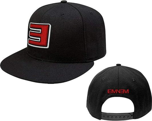 Eminem Flat Brim Hat Logo Cap Snapback- Officially Licensed