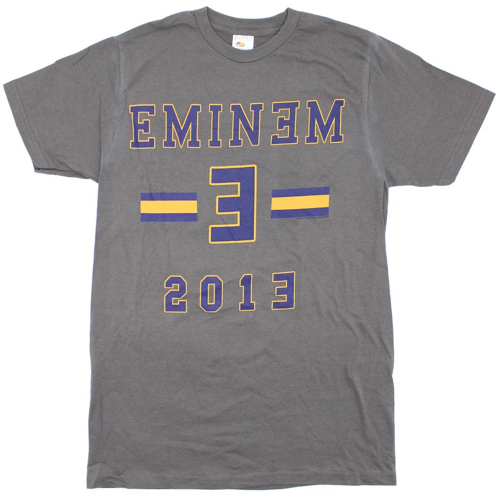 Eminem	Merch - T-shirt Jersey E 2013 Logo Shirt - L