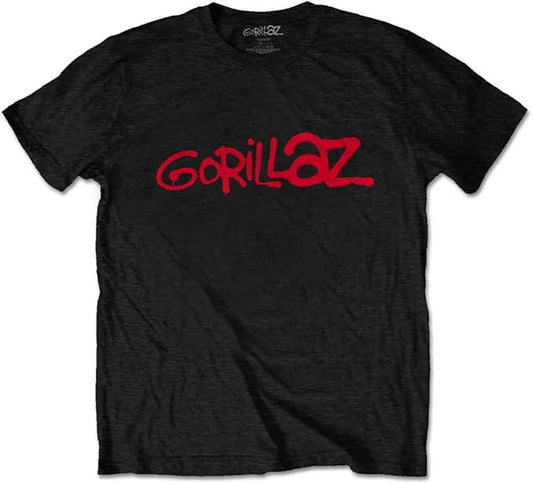 Gorillaz Paint Logo Band T-shirt - Official