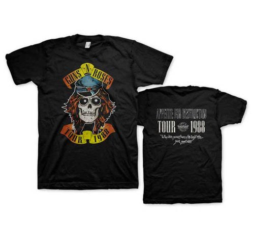 Guns n Roses Appetite Tour 1988 Tshirt