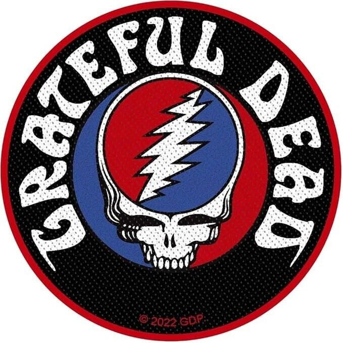 Grateful Dead SYF Circle Patch New Rock Band Iron-on Embroidered Iron on Patches