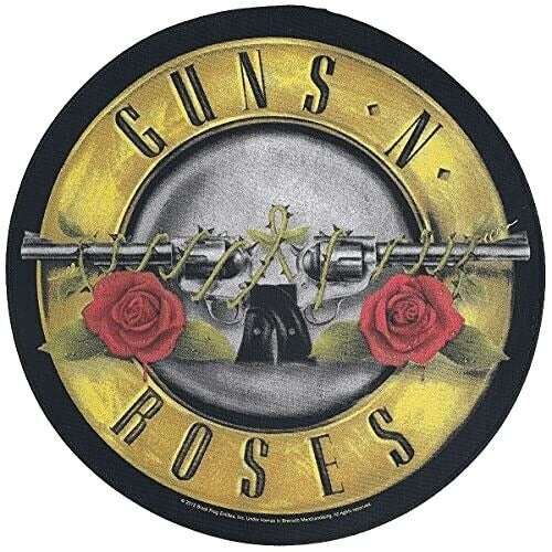 Guns n Roses Applique Sew On Patch - Back Jacket Band Patch - Official 11 inches