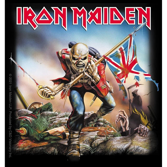 Sticker Iron Maiden Trooper 4x4 C&D Vinyl Decal Stickers