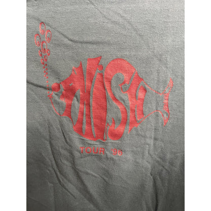 Phish Tour 1996 T-shirt Upstaging Lighting Crew Tee XL