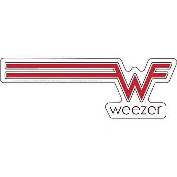 Sticker Weezer RV Logo C&D Official New 6 x 2 inches