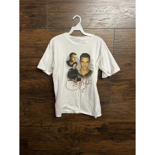 VTG Young Ricky Martin T-shirt 1999 Bare Foot Tee -S